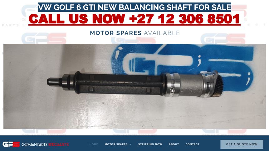 BRAND NEW VW GOLF 6 GTI BALANCING SHAFTS FOR SALE - Private Seller BRAND NEW VW GOLF 6 GTI BALANCING SHAFTS FOR SALE - Private Seller