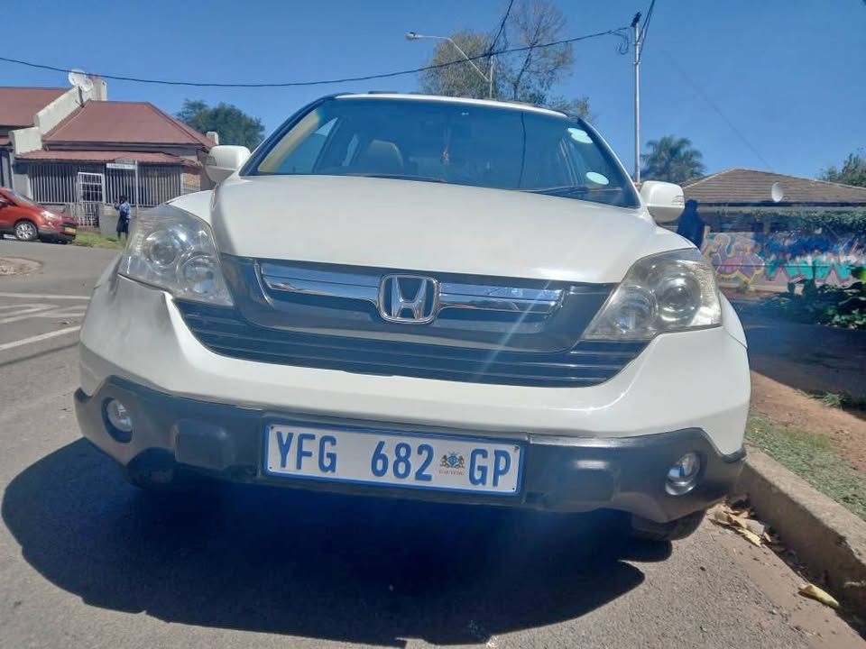 2009 Honda CRV 2.4 Petrol, Automatic, White, 105000kms, . Sunroof Leather Seats