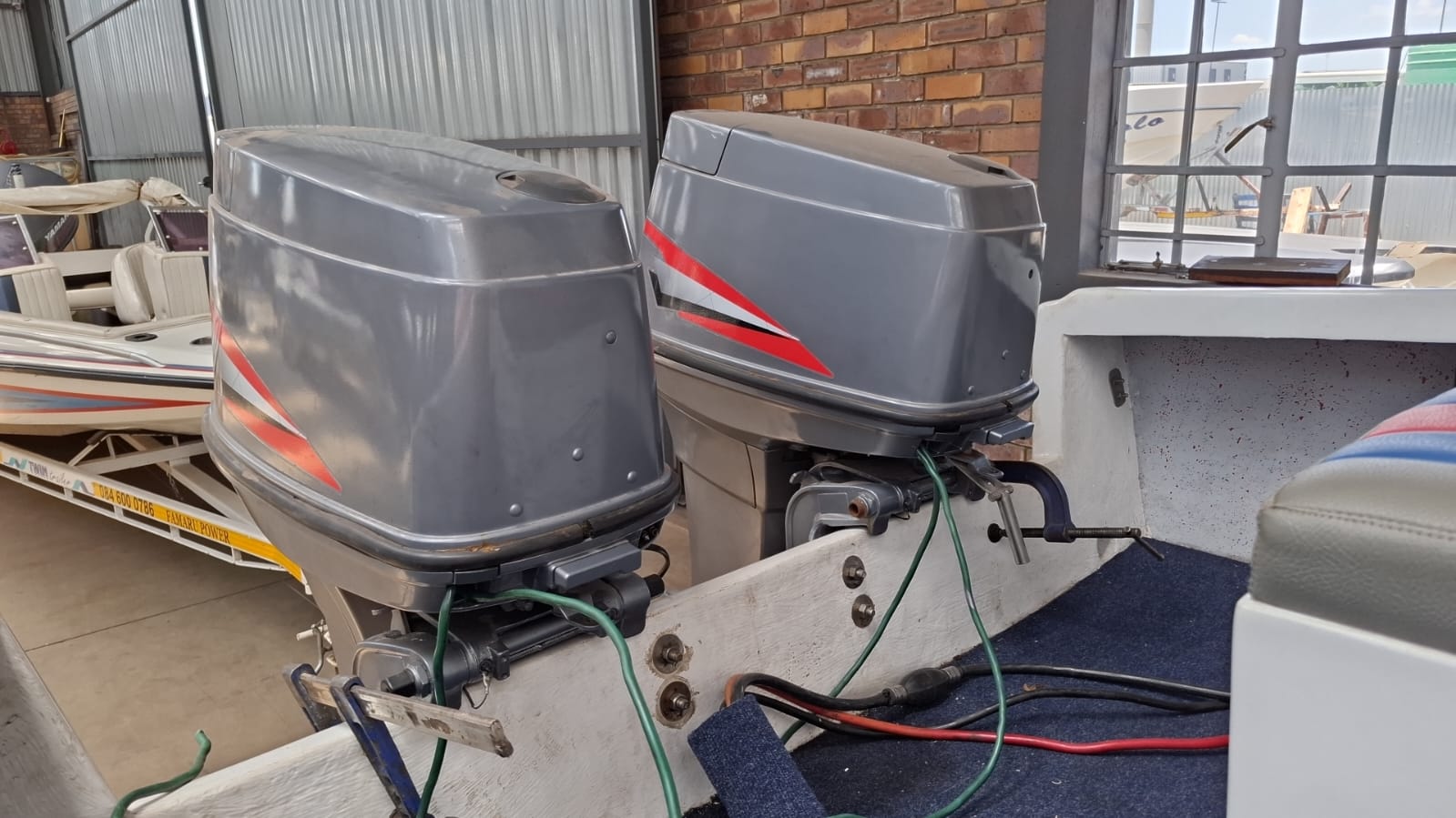 2x YAMAHA 90HP ULTRA LONG SHAFTS TRIM AND TILT MOTORS FOR SALE