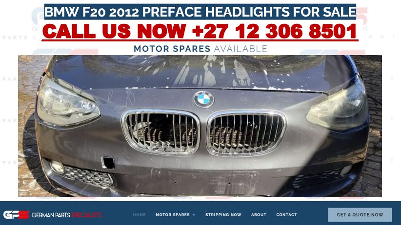 BMW F20 2012 PREFACE HEADLIGHTS FOR SALE - Private Seller BMW F20 2012 PREFACE HEADLIGHTS FOR SALE - Private Seller