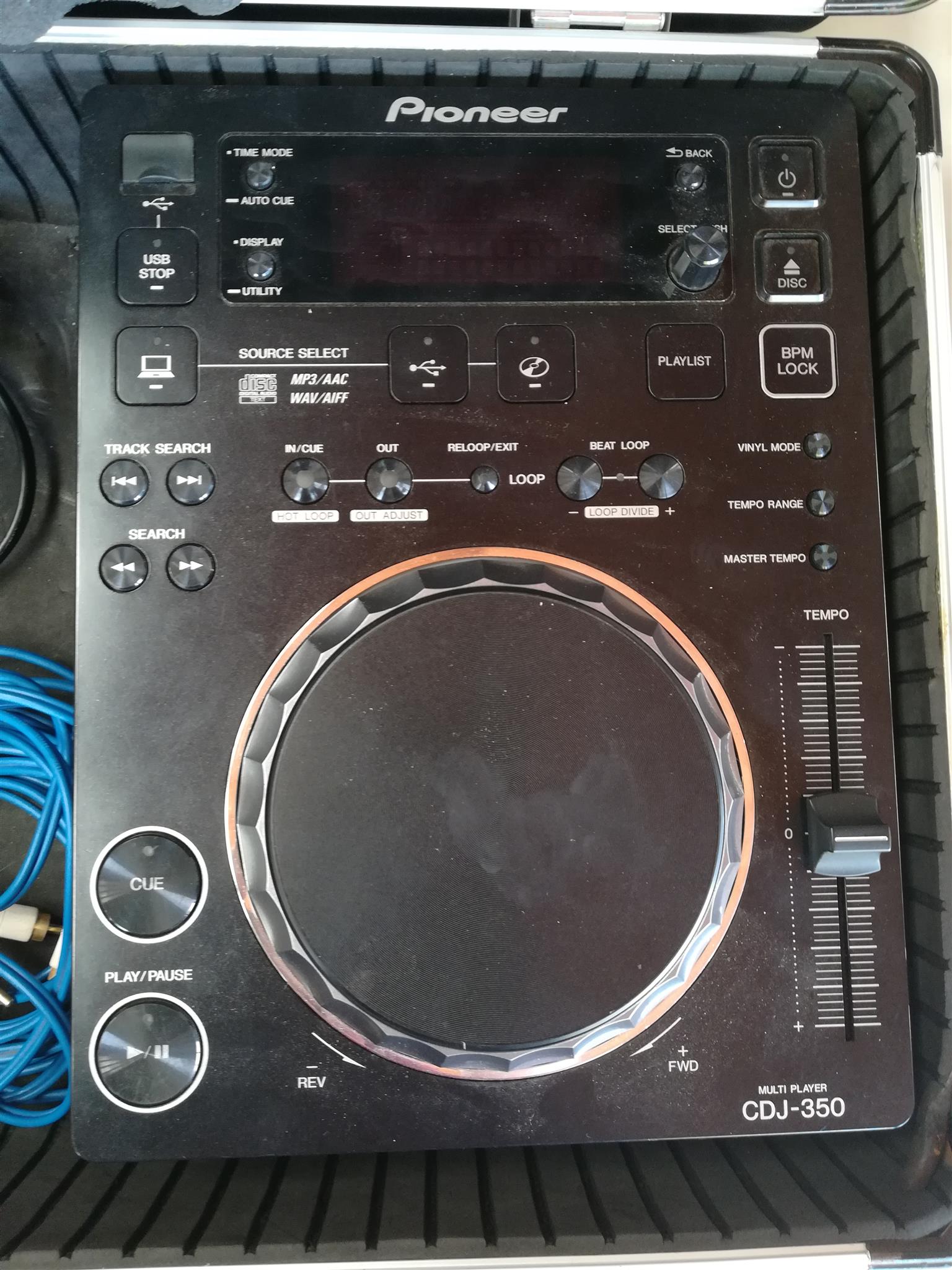 DJ sound equipment