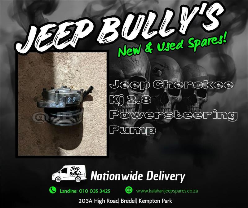 Second Hand Power steering Pump Fitted For a Jeep Cherokee Kj Vehicle - Private Seller Second Hand Power steering Pump Fitted For a Jeep Cherokee Kj Vehicle - Private Seller