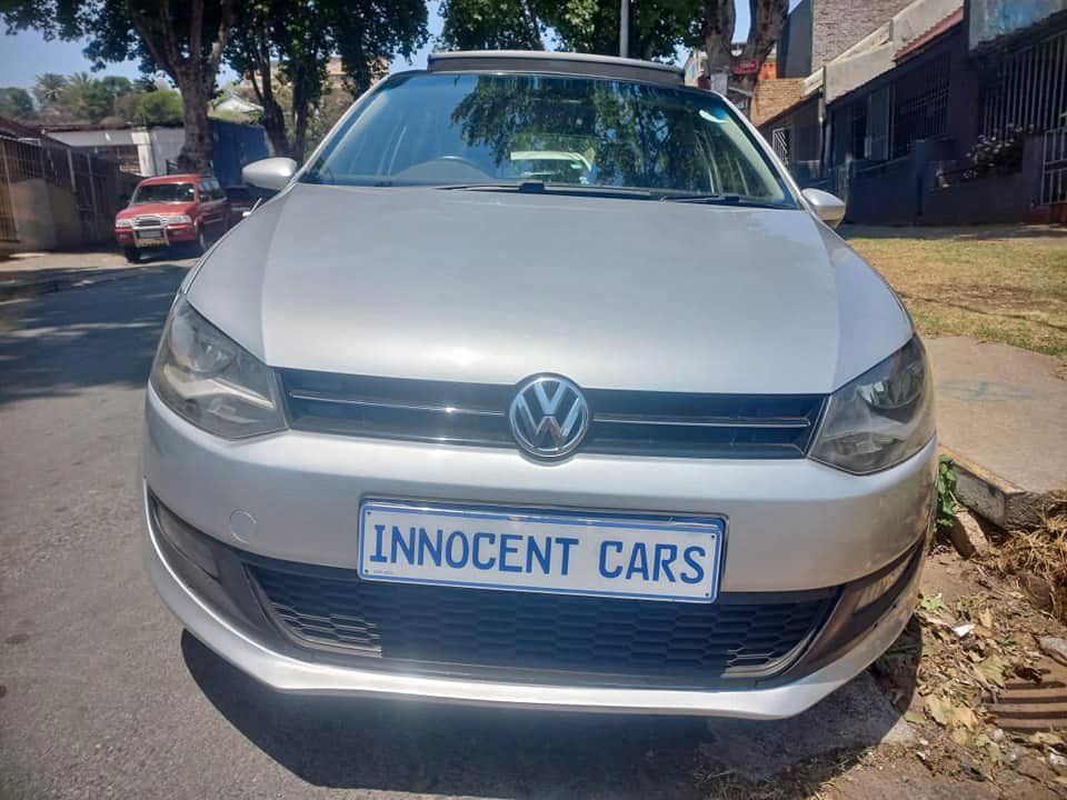 2011 VW POLO 6 C-LINE HATCHBACK 1.4 PETROL, MANUAL, SILVER COLOR, MILEAGE 112000KMS