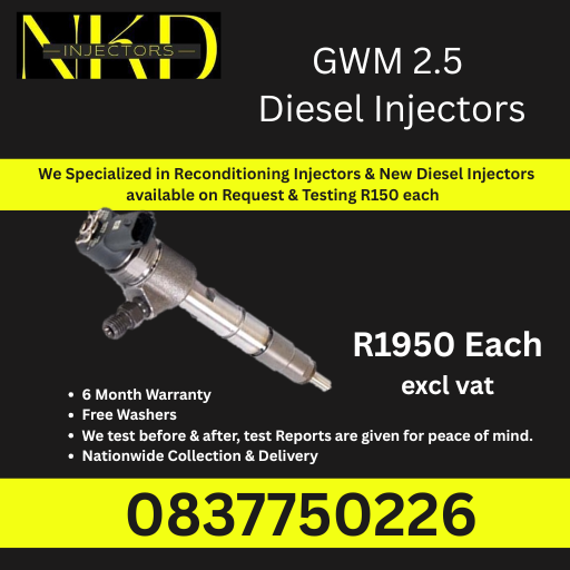GWM 2.5 Diesel Injectors for sale - Private Seller GWM 2.5 Diesel Injectors for sale - Private Seller