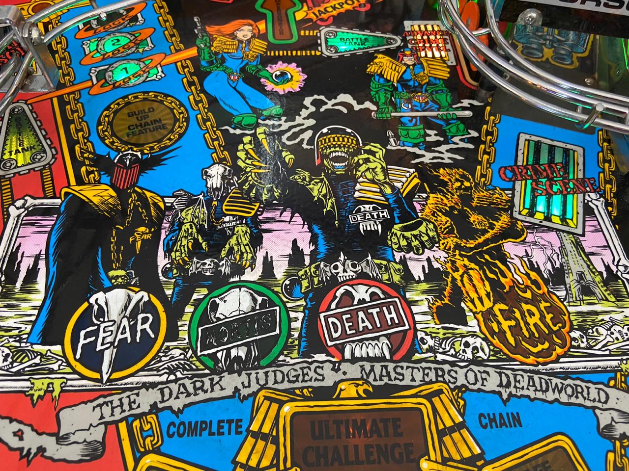 Judge Dredd Pinball Machine by Bally for sale