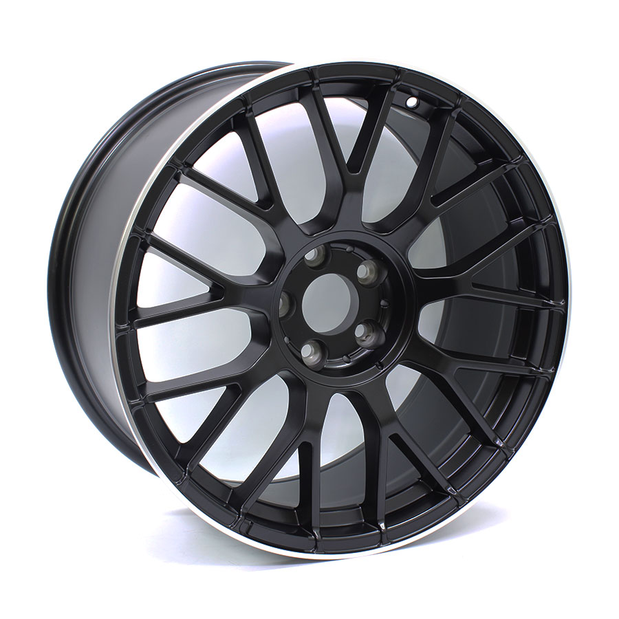 19″ 749 5/112 Matt Black Alloy Wheels
