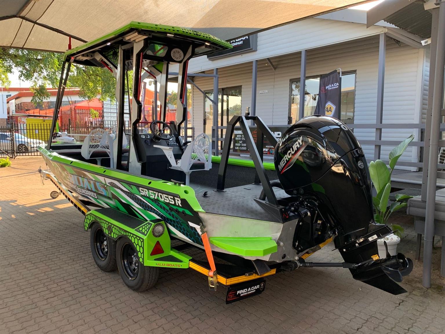 Freedom 7.3 Aluminium boat Year Model: 2024 150hp Mercury 4 Stroke 4hours on