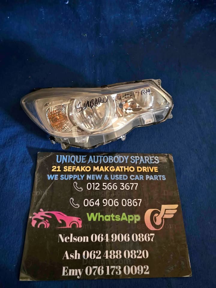 Subaru XV Right Headlight 2011 – 2017 Subaru XV Right Headlight 2011 – 2017