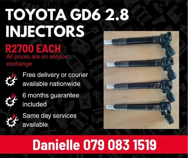 TOYOTA GD6 2.8 INJECTORS FOR SALE WITH WARRANTY INCLUDED - Private Seller TOYOTA GD6 2.8 INJECTORS FOR SALE WITH WARRANTY INCLUDED - Private Seller
