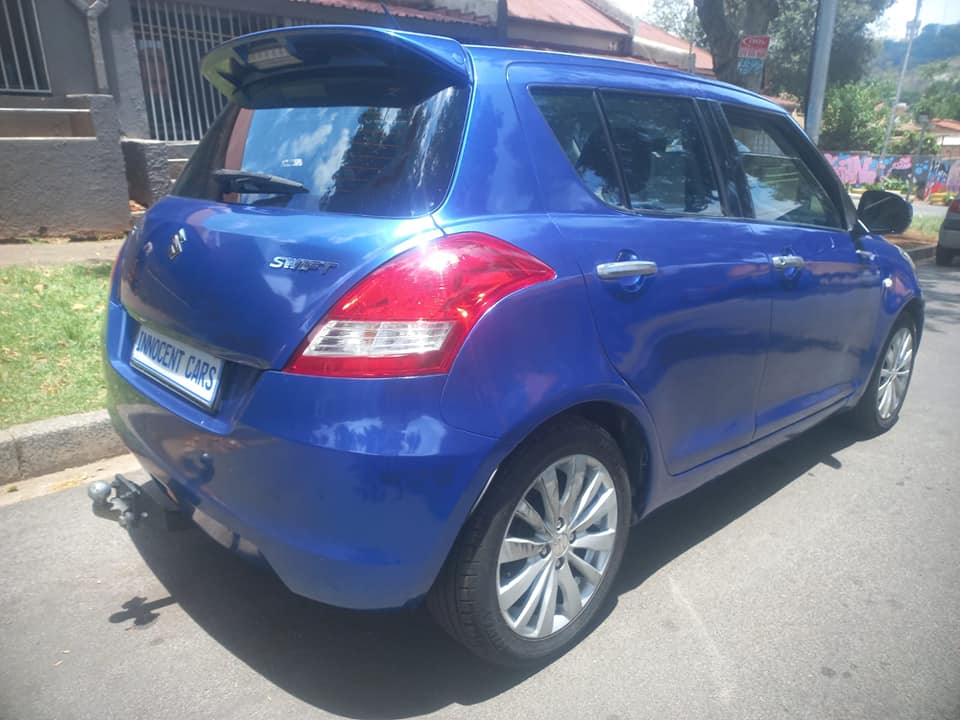 2013 SUZUKI SWIFT 1.4 SE PETROL, MANUAL, BLUE COLOR, MILEAGE 96000KMS,FULL SERVICE HI