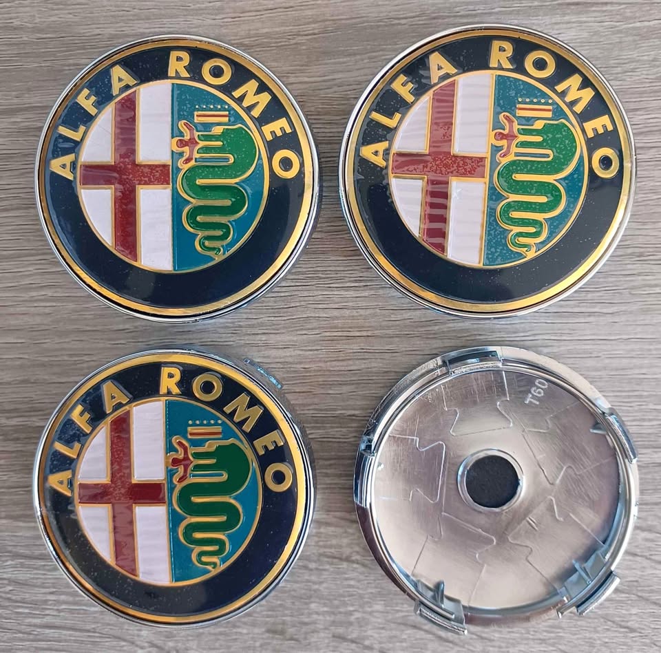 Alfa Romeo wheel centre caps badges - Private Seller Alfa Romeo wheel centre caps badges - Private Seller
