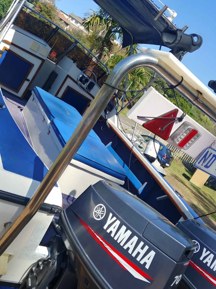 Immaculate 18.6 Ace craft with two 70 hp yamaha trim tilts - Private Seller