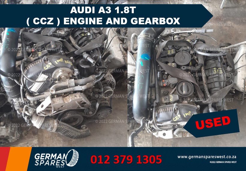 AUDI A3 1.8 T ( CCZ ) ENGINE AND GEARBOX – USED FOR SALE - Private Seller AUDI A3 1.8 T ( CCZ ) ENGINE AND GEARBOX – USED FOR SALE - Private Seller