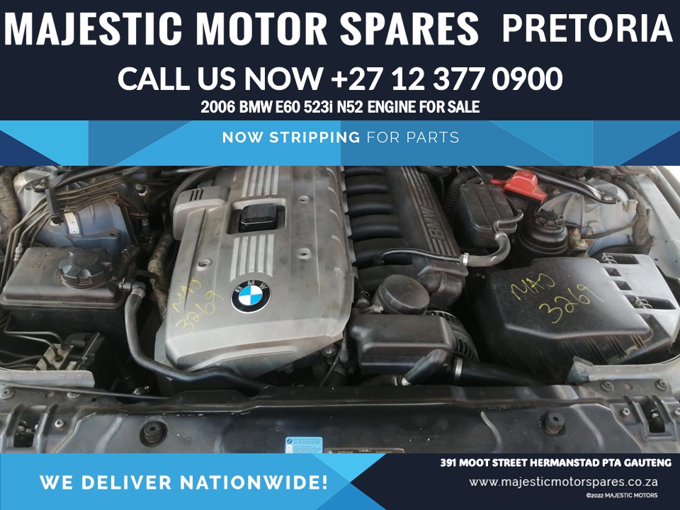 BMW E60 523i N52 engine for sale - Private Seller BMW E60 523i N52 engine for sale - Private Seller