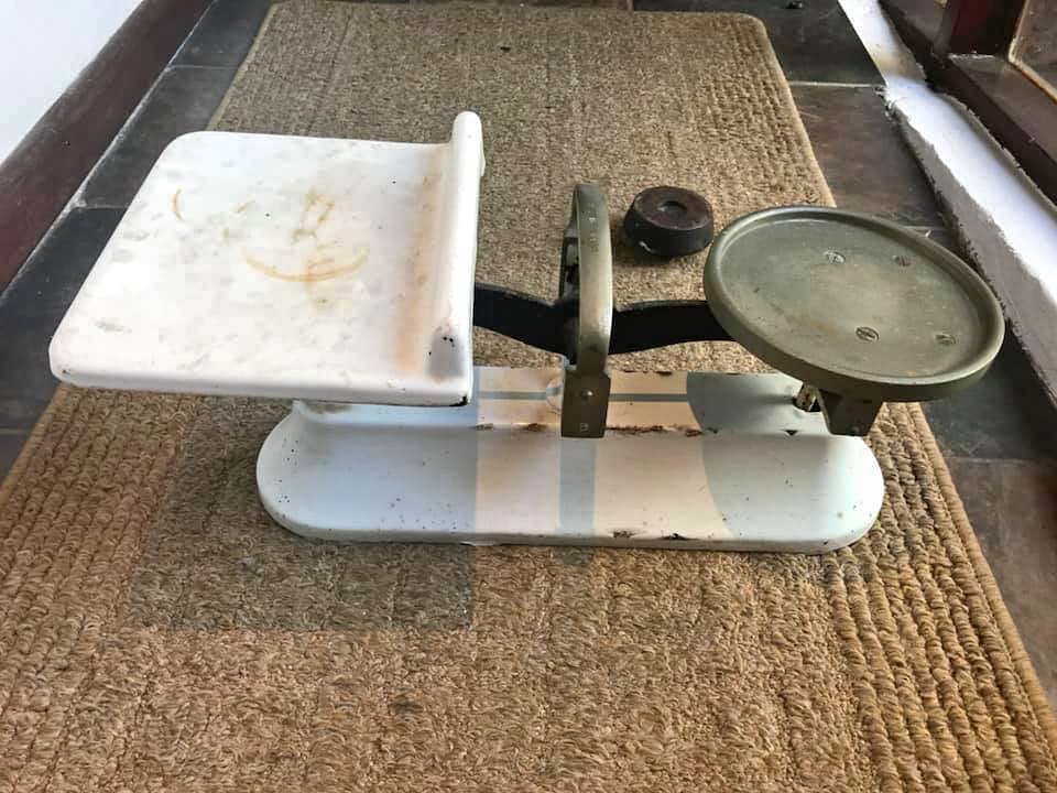 Antique scale from 1950’s Antique scale from 1950’s