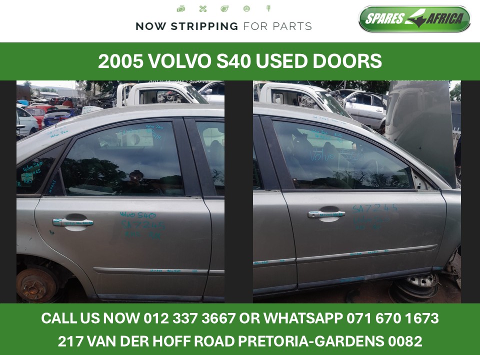 2005 Volvo S40 Used Doors for Sale - Private Seller 2005 Volvo S40 Used Doors for Sale - Private Seller