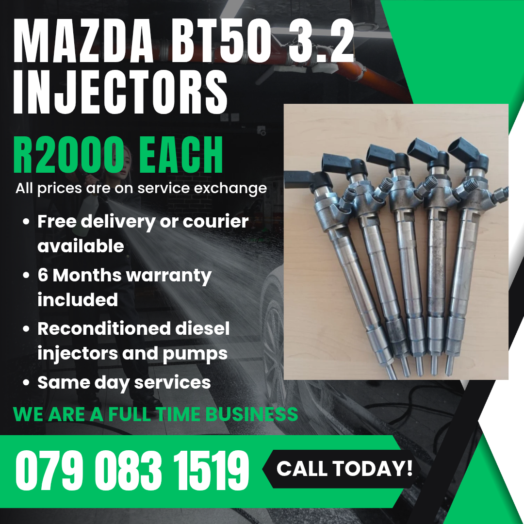 MAZDA BT50 3.2 INJECTORS FOR SALE WITH WARRANTY - Private Seller MAZDA BT50 3.2 INJECTORS FOR SALE WITH WARRANTY - Private Seller