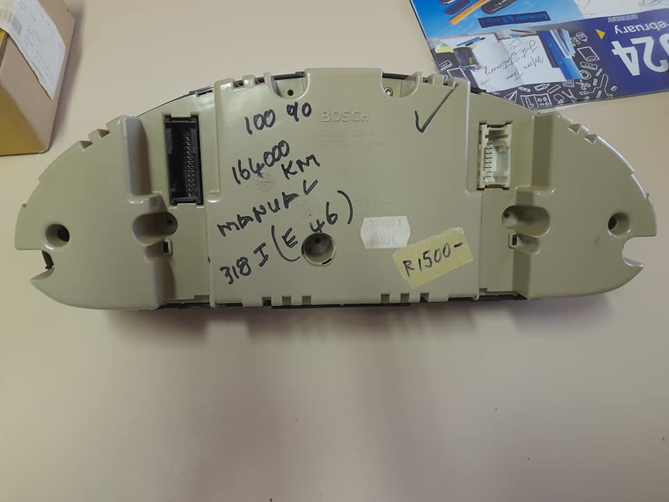 BMW 3 Series E46 Manual Gearbox  Speedometer Cluster - Private Seller