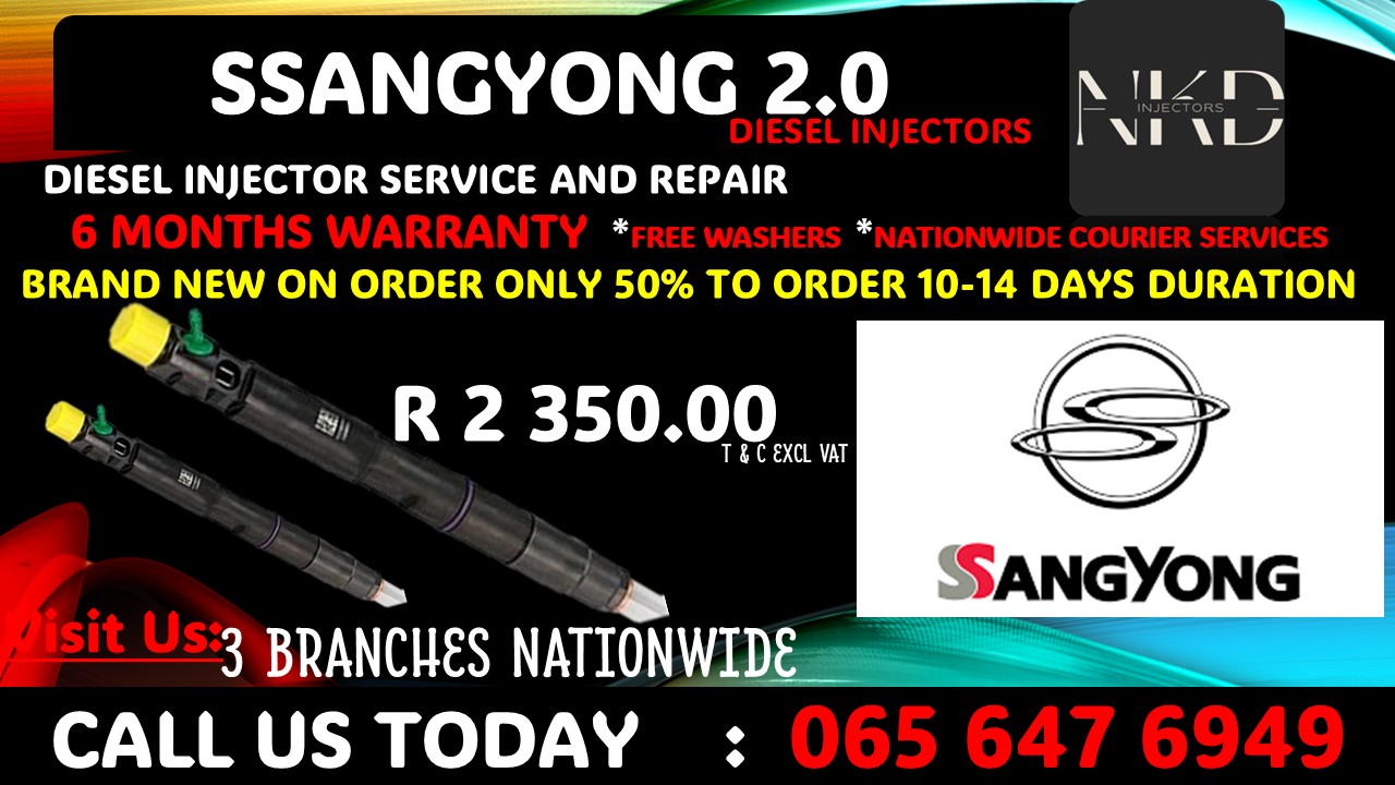 Ssangyong 2.0 Diesel Injectors - Private Seller Ssangyong 2.0 Diesel Injectors - Private Seller