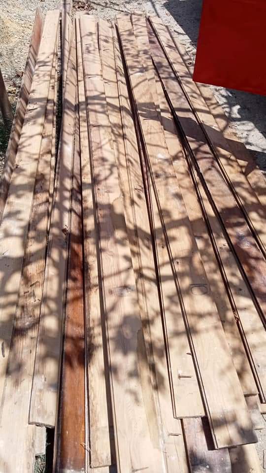 110mm wide reclaimed Oregon pine flooring planks for sale in perfect condition Junk Mail