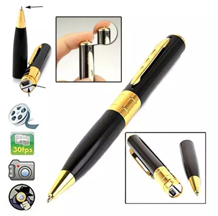 Spy Pen Digital HD Colour Video Audio Recorder with Micro SD Card Slot. Brand New Products.