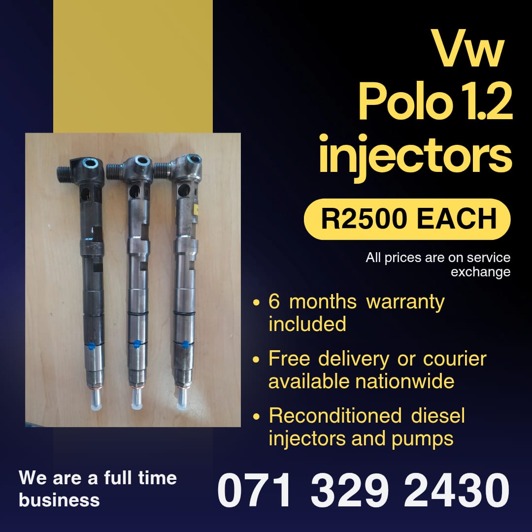 VW POLO 1.2 INJECTORS FOR SALE WITH WARRANTY - Private Seller VW POLO 1.2 INJECTORS FOR SALE WITH WARRANTY - Private Seller