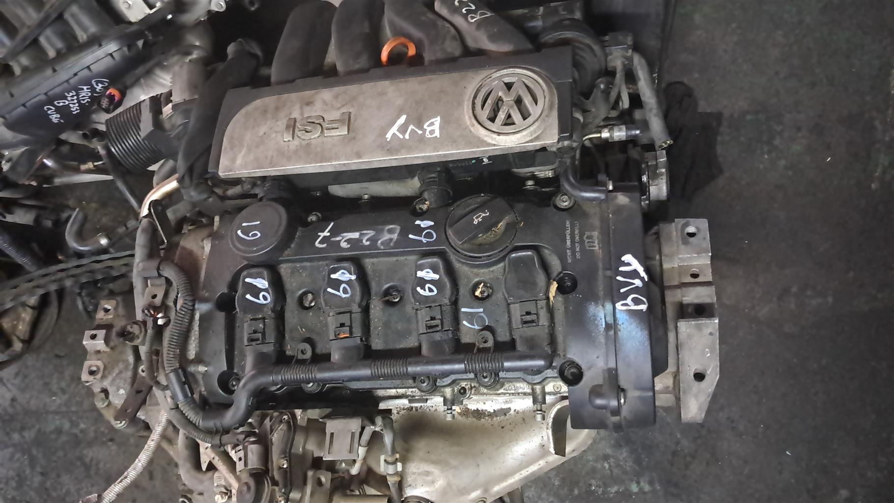 COMPLETE IMPORTED SECOND HAND GOLF/JETTA/PASSAT 2L 4CYL FSI BVY ENGINE ...