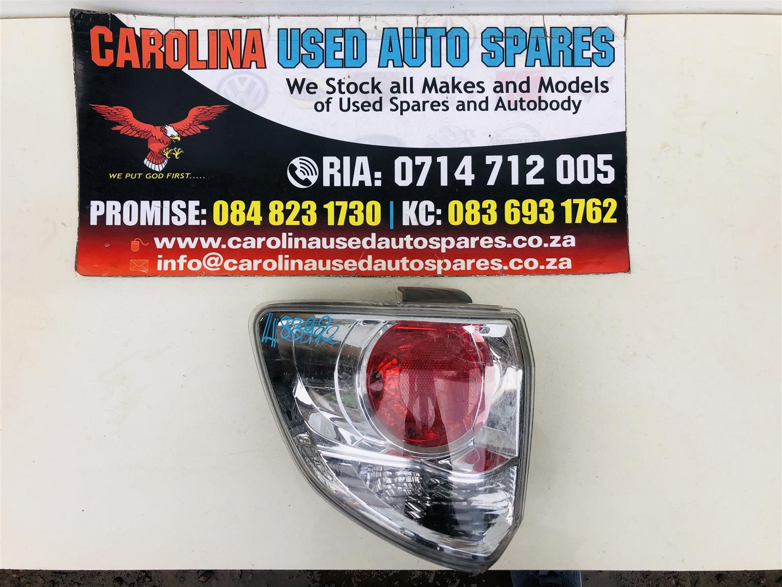 Toyota Fortuner D4D outer left taillight (2012-2015) - Private Seller Toyota Fortuner D4D outer left taillight (2012-2015) - Private Seller