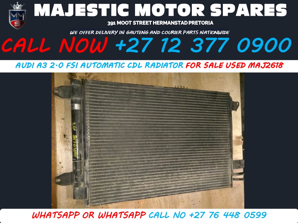Audi A3 2.0 fsi automatic CDL radiator for sale used - Private Seller