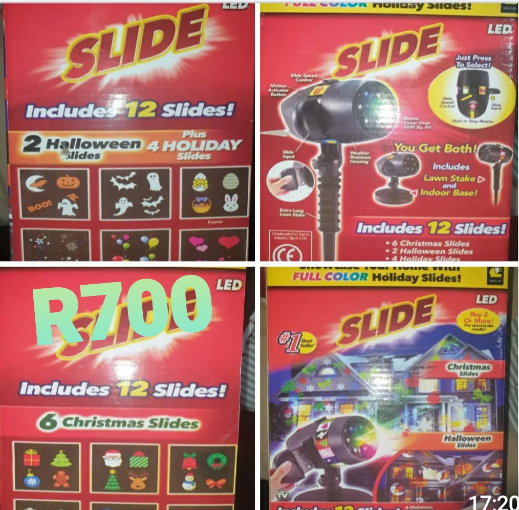 Christmas Party slide projector Christmas Party slide projector