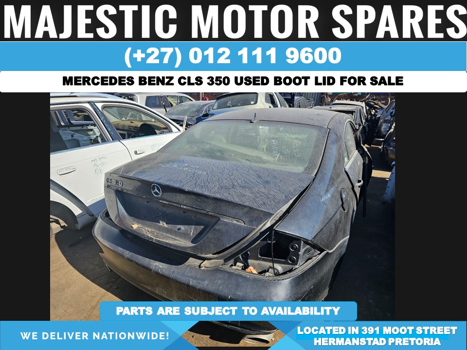 Mercedes Benz CLS 350 used Boot lid - Dark blue for sale - Private Seller Mercedes Benz CLS 350 used Boot lid - Dark blue for sale - Private Seller