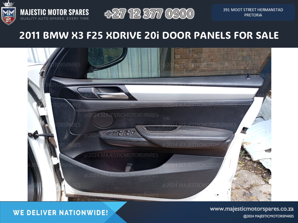 BMW X3 F25 Door panels for Sale - Second hand - Private Seller BMW X3 F25 Door panels for Sale - Second hand - Private Seller