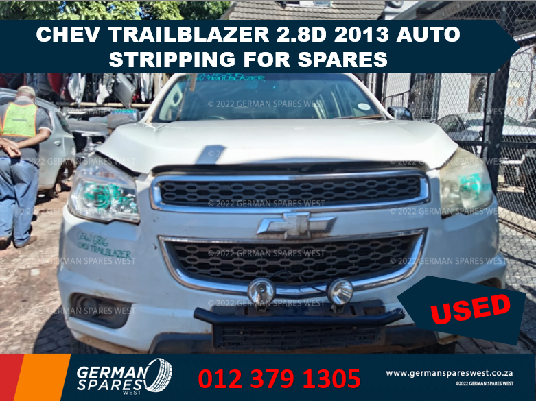 CHEV TRAILBLAZER 2.8D 2013 AUTO STRIPPING FOR SPARES/PARTS - Private Seller CHEV TRAILBLAZER 2.8D 2013 AUTO STRIPPING FOR SPARES/PARTS - Private Seller