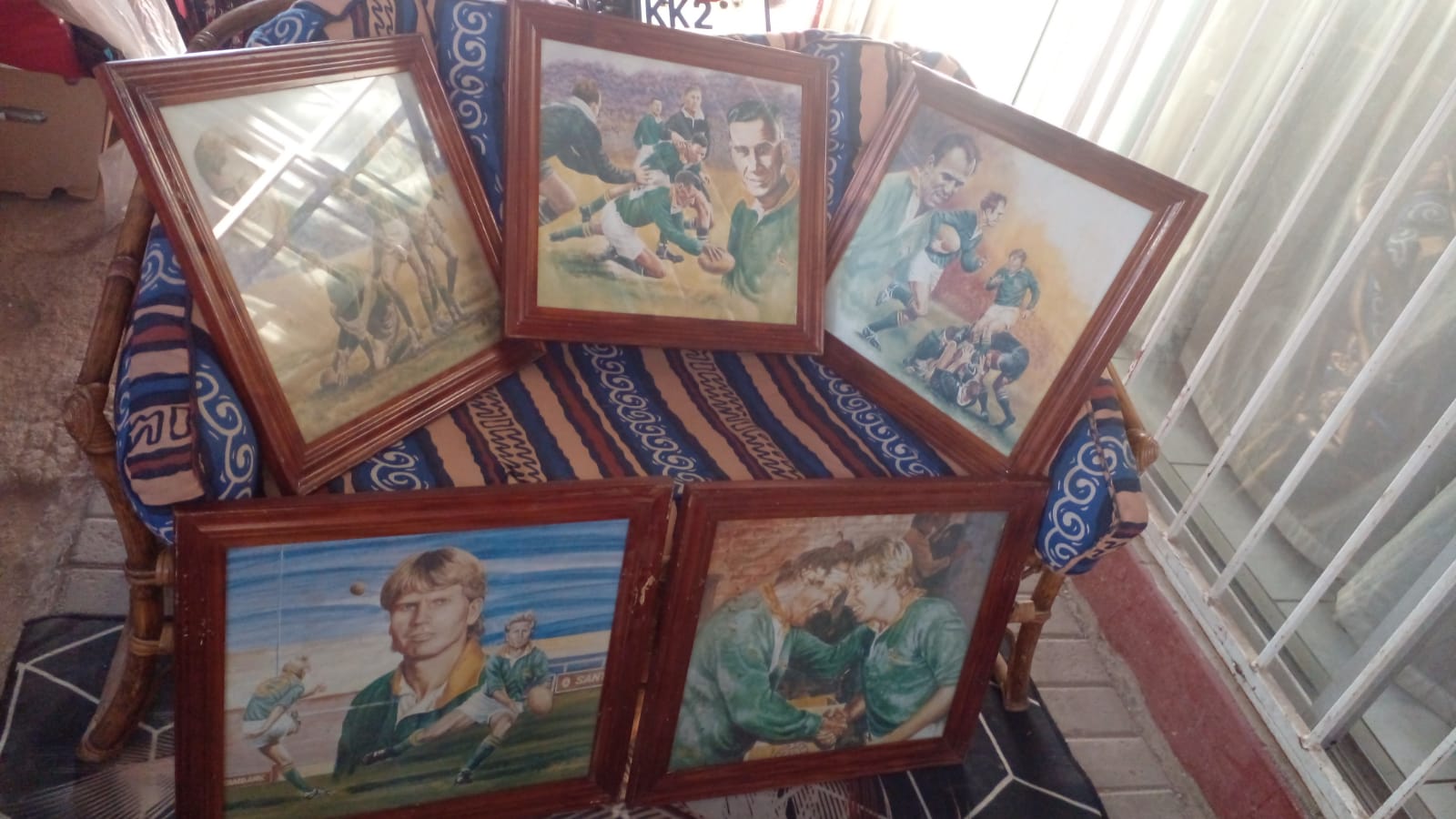 Rugby Collection set of 8
