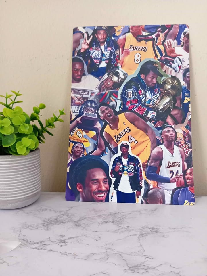 Kobe Bryant Aluminum Print (20cm x 30cm) – Customizable Kobe Bryant Aluminum Print (20cm x 30cm) – Customizable