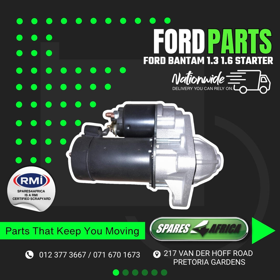 FORD BANTAM 1.3 / 1.6 STARTER MOTOR FOR SALE - Private Seller FORD BANTAM 1.3 / 1.6 STARTER MOTOR FOR SALE - Private Seller