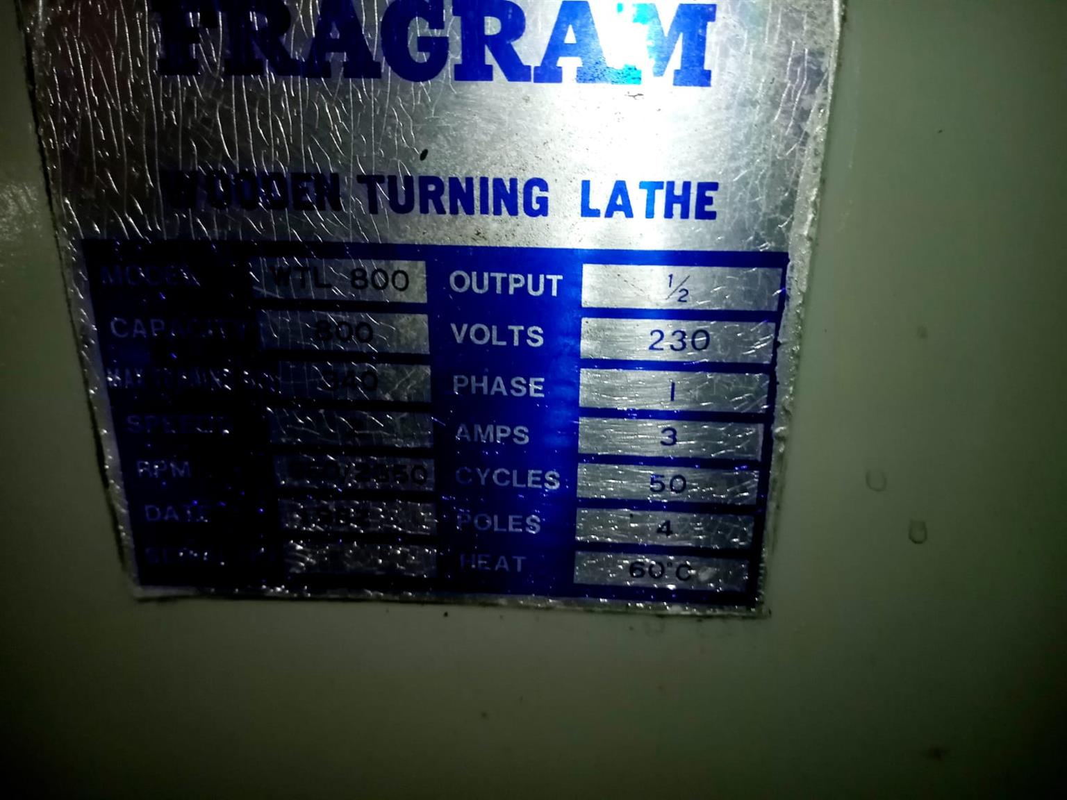 Wooden lathe Junk Mail