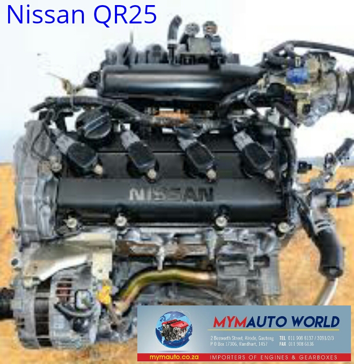 NISSAN PRIMERA ALTIMA XTRAIL 2.5 QR25 NEW engine Complete - Private Seller NISSAN PRIMERA ALTIMA XTRAIL 2.5 QR25 NEW engine Complete - Private Seller