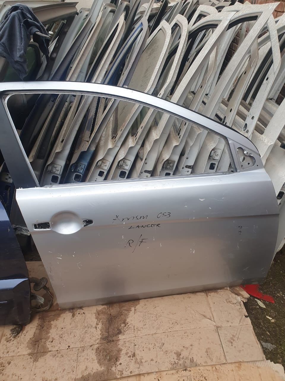 2012 Mitsubishi Lancer Replacement Car Door for Sale (Second-Hand) Silver - Private Seller 2012 Mitsubishi Lancer Replacement Car Door for Sale (Second-Hand) Silver - Private Seller