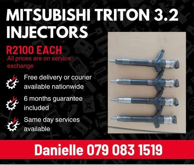 MITSHUBISHI TRITON 3.2 INJECTORS FOR SALE WITH WARRANTY INCLUDED - Private Seller MITSHUBISHI TRITON 3.2 INJECTORS FOR SALE WITH WARRANTY INCLUDED - Private Seller