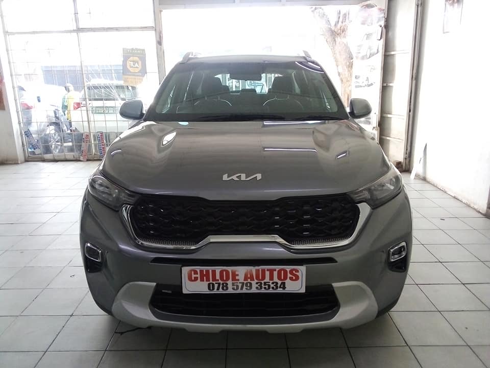 2022 KIA SONET 1.5 EX PETROL SILVER AUTOMATIC FULL SERVICE HISTORY 8000KM FRONT AND