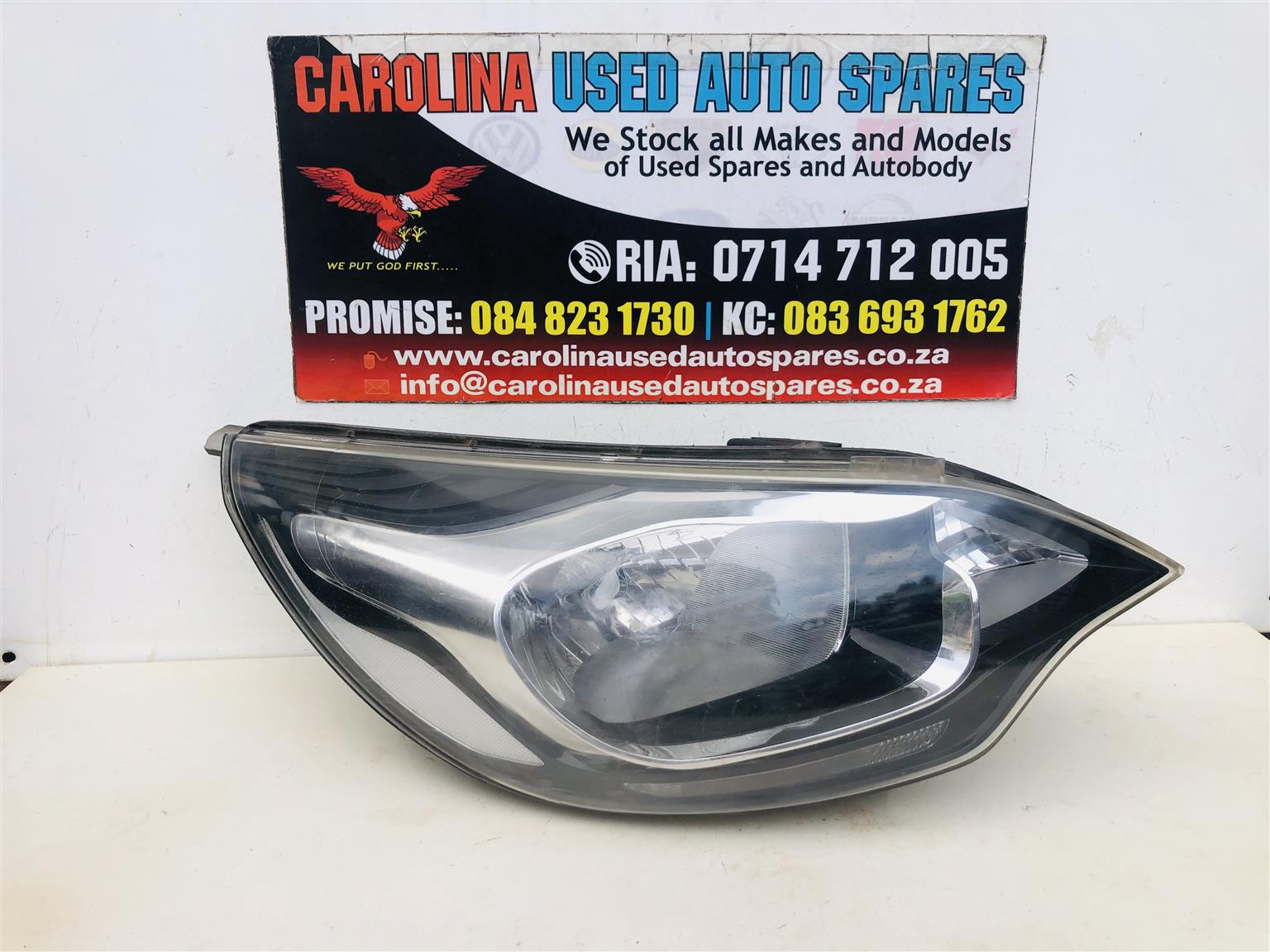 Kia Rio MK4 right side standard headlight (sedan) (2016-2019) - Private Seller Kia Rio MK4 right side standard headlight (sedan) (2016-2019) - Private Seller