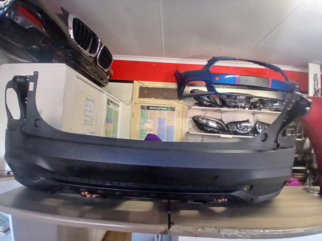 2020-2023 KIA SELTON REAR BUMPER