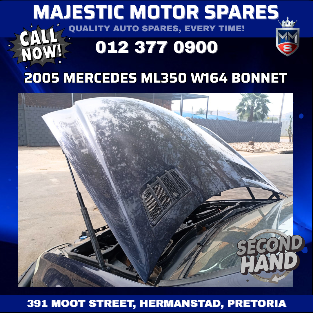 2005 Mercedes ML350 W164 Bonnet for Sale – Used - Private Seller 2005 Mercedes ML350 W164 Bonnet for Sale – Used - Private Seller