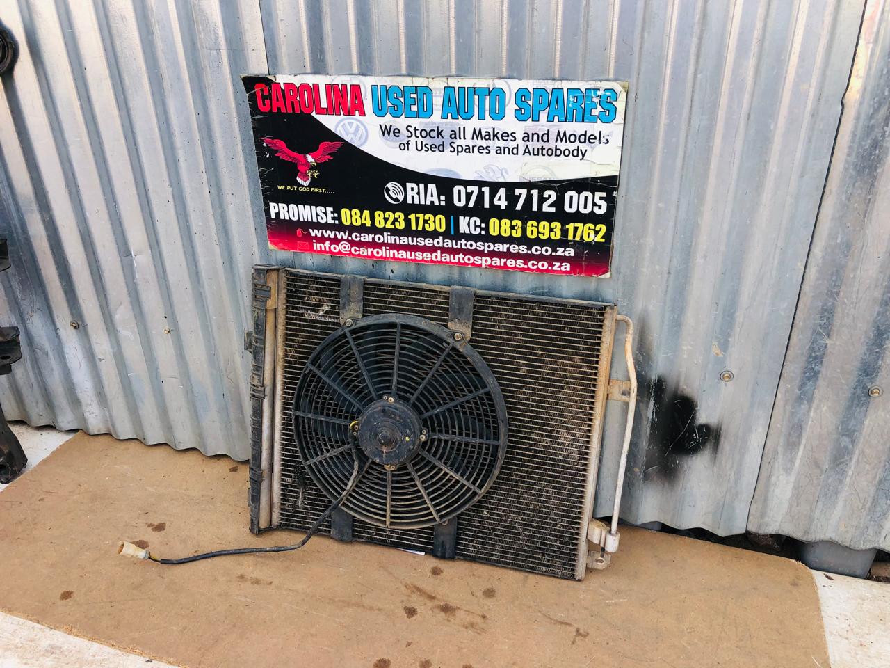 Mahindra Scopio Mhawk condenser with fan - Private Seller Mahindra Scopio Mhawk condenser with fan - Private Seller