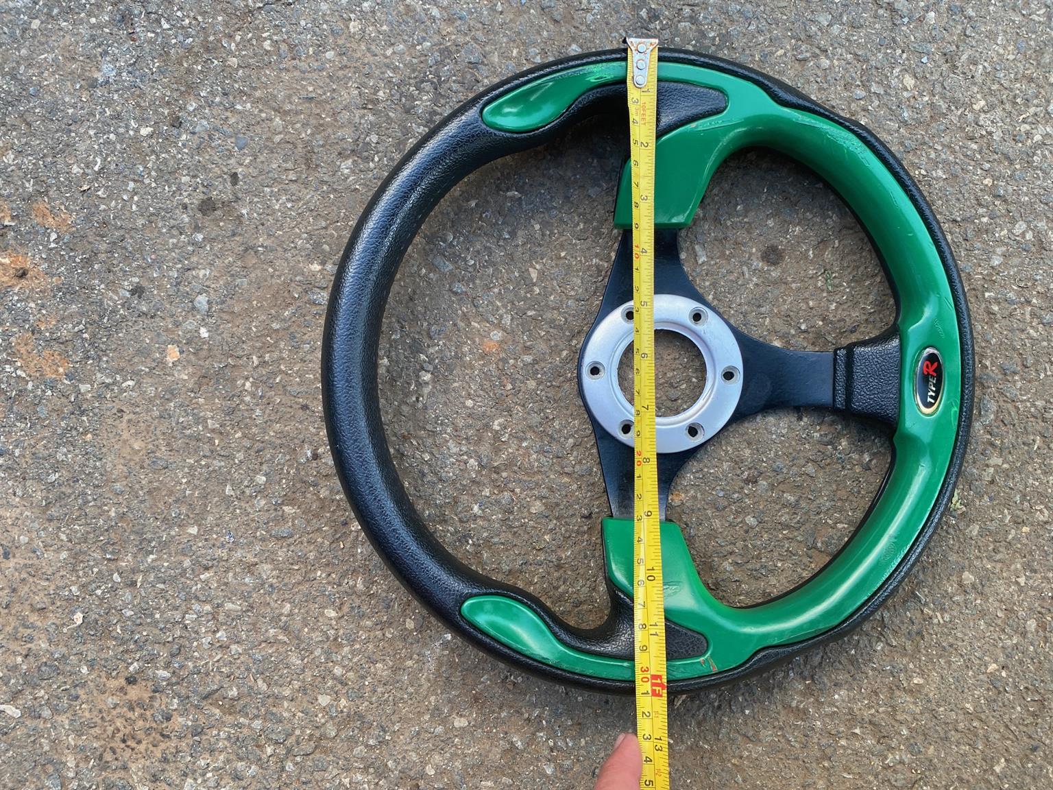 VW Steering Green & Black. - Private Seller