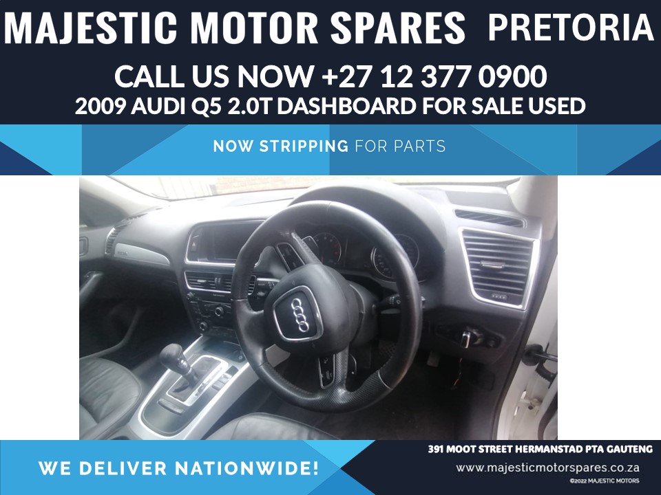 2009 Audi Q5 dashboard for sale used - Private Seller 2009 Audi Q5 dashboard for sale used - Private Seller