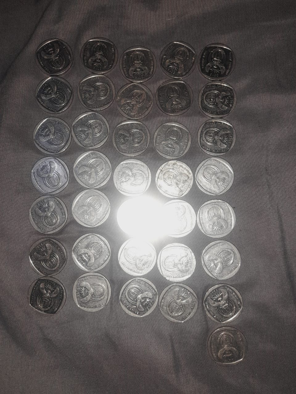 (203)R5 Mandela coins&old coins.only looking for a real buyer not fake buyers.