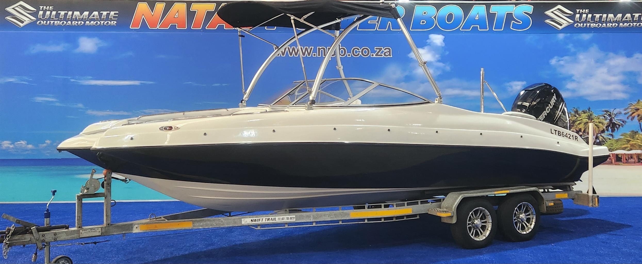 CLASSIC 230 ON TRAILER 300 HP MERCURY VERADO 4 STROKE