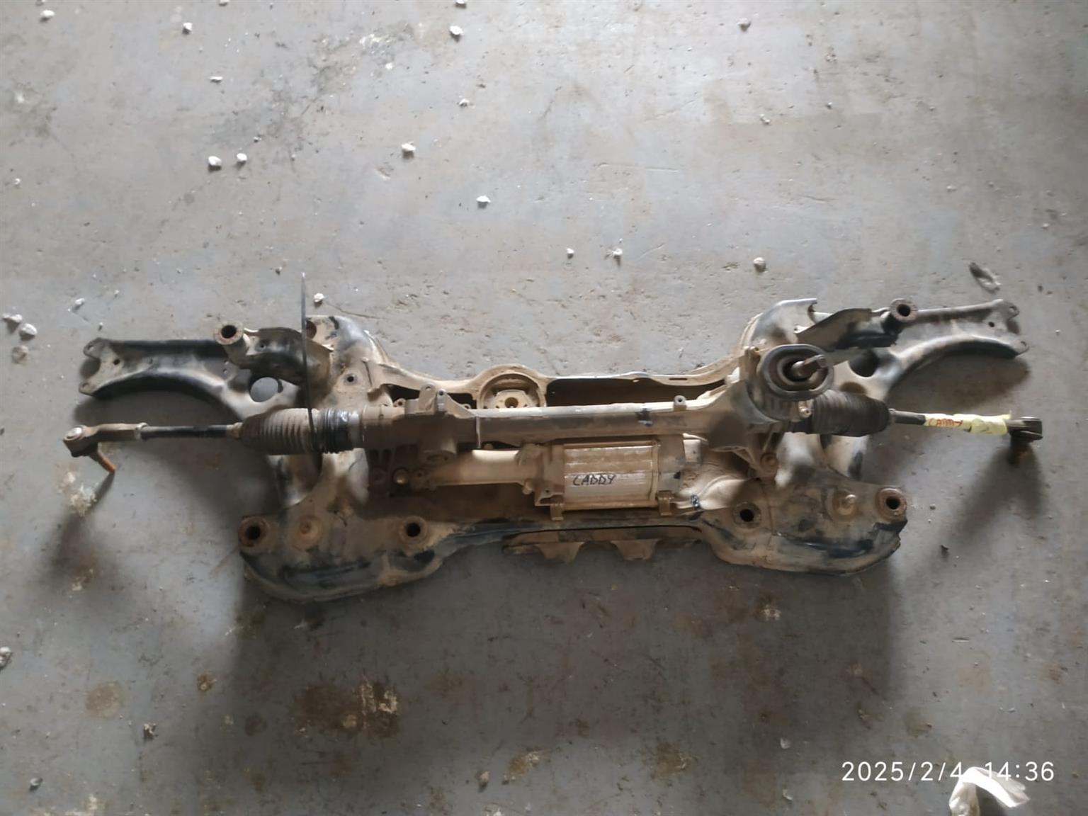 VW Caddy subframe, steering rack, control arm for sale - Private Seller VW Caddy subframe, steering rack, control arm for sale - Private Seller